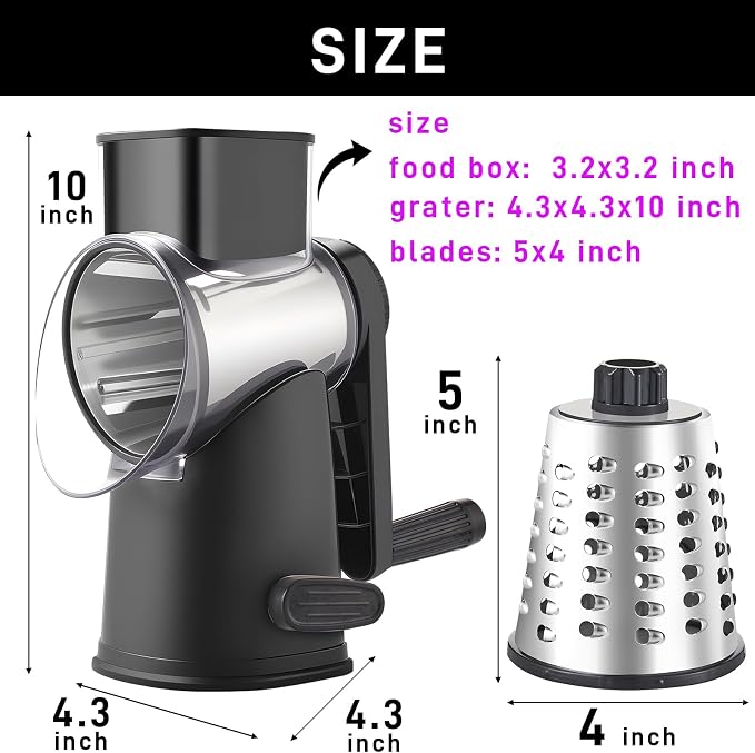 Weltonhm Rotary Cheese Grater - Image 2