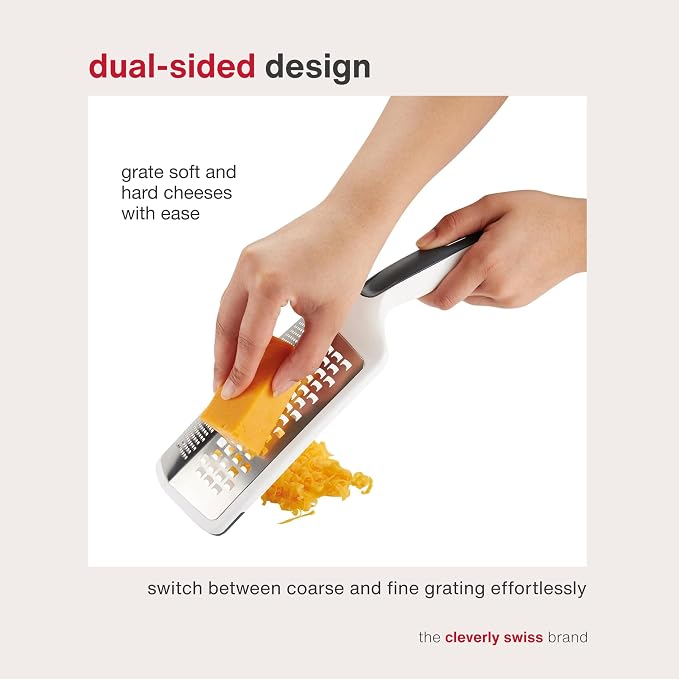Zyliss SmoothGlide Dual Grater – Handheld - Image 3