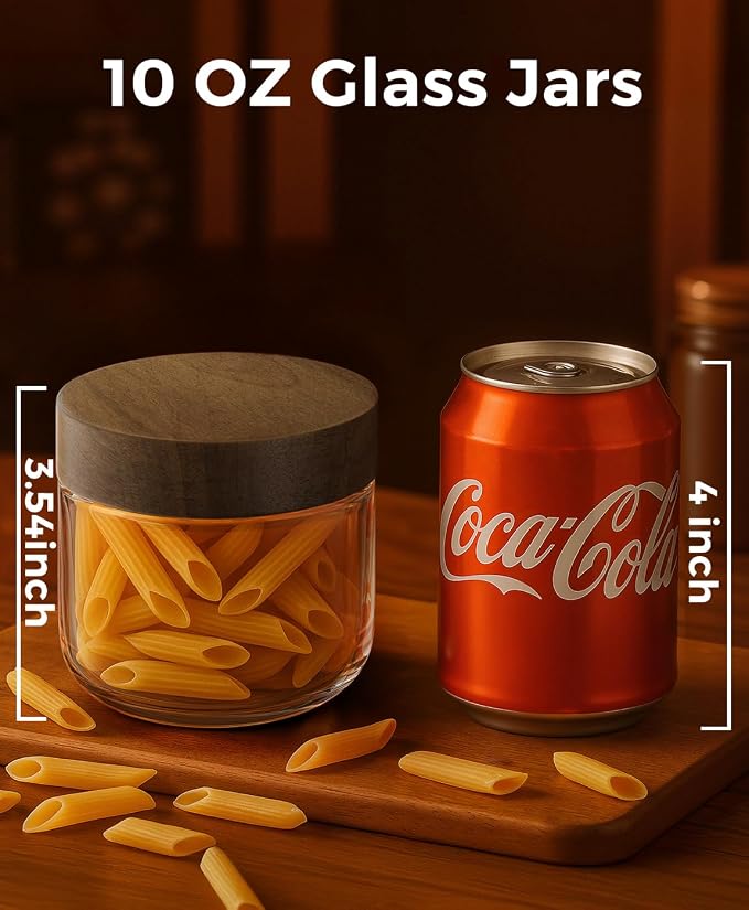 10oz 8 Pack Overnight Oats Containers - Image 4