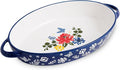 Baking Dish Casserole Dish Ceramic Au Gratin Baking Dish Lasagna Pan Oval by wisenvoy