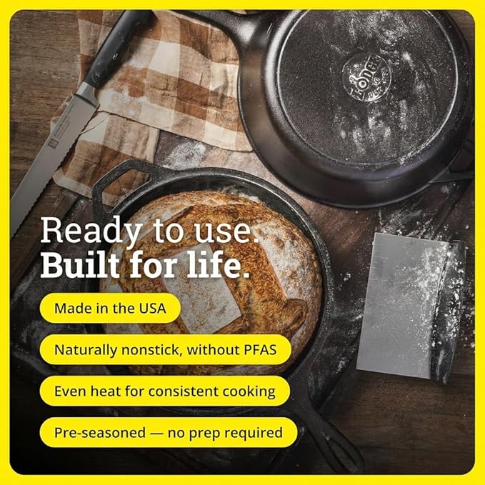 Lodge Cast Iron Combo Cooker - Image 2