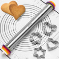 Stainless Steel Rolling Pin by OlforceDOITFORYOU