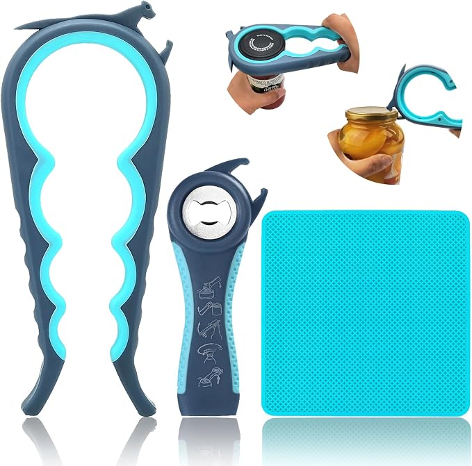 Latest Jar Opener and 5 in 1 Bottle Opener by Otstar