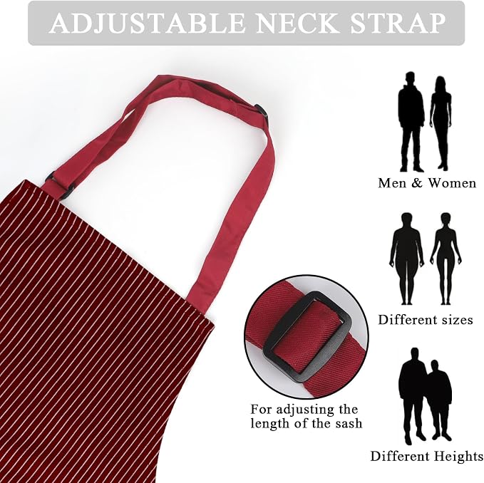 Taidven 2 Pack Apron - Image 3