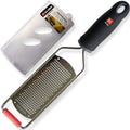 DI ORO Zester Grater - Stainless Steel Lemon Zester with Handle