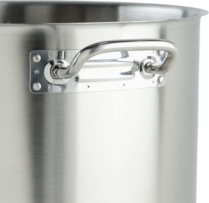 Winware SST-40 Stainless Steel 40 Quart Stock Pot - Image 3