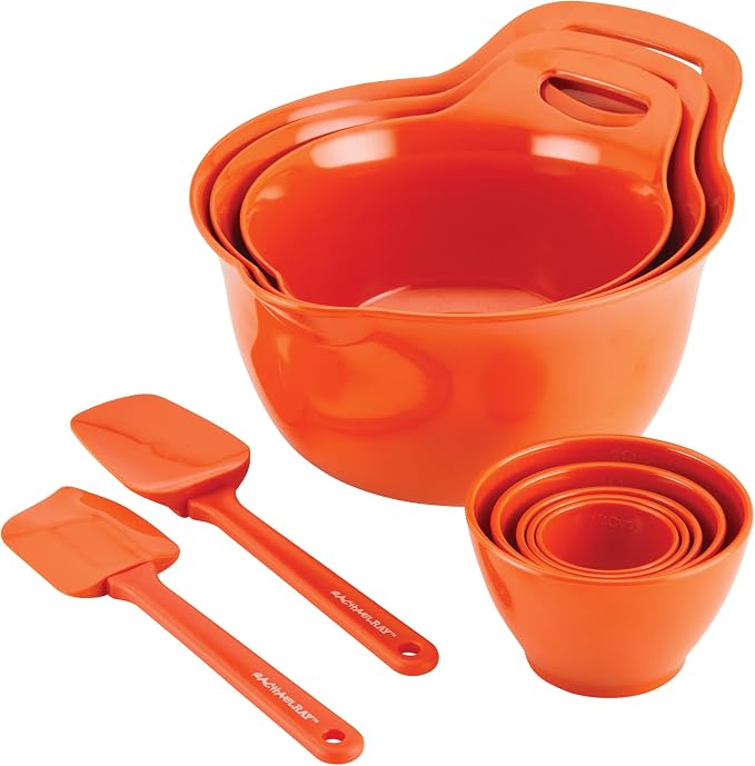 Rachael Ray Pantryware Mixing Bowl Measuring Cup and Utensil Set, 10 Piece - Image 11