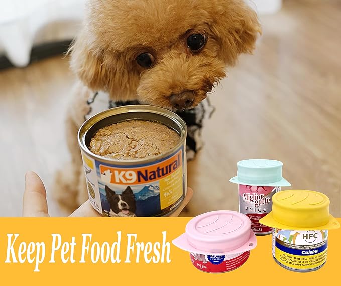 3 Pack Dog Cat Food Can Lids - Image 2