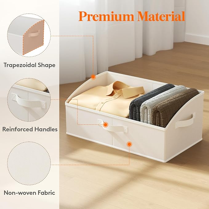 Lifewit Trapezoid Closet Storage Bins - Image 5