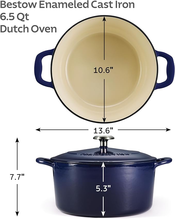 Tramontina Enameled Cast Iron Dutch Oven Pot - Image 2