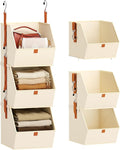 Homsorout Collapsible Hanging Closet Organizer by Homsorout
