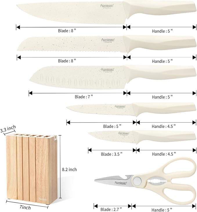 Premium Quality 8-Piece Knife Set - Image 3
