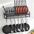 Housolution Pan Rack Wall Mounted, 24.8" Vertical Lid Organizer by Housolution