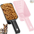 2 Cup Dog Food Scoop, Plastic Pet Food Scoop by Aosnare