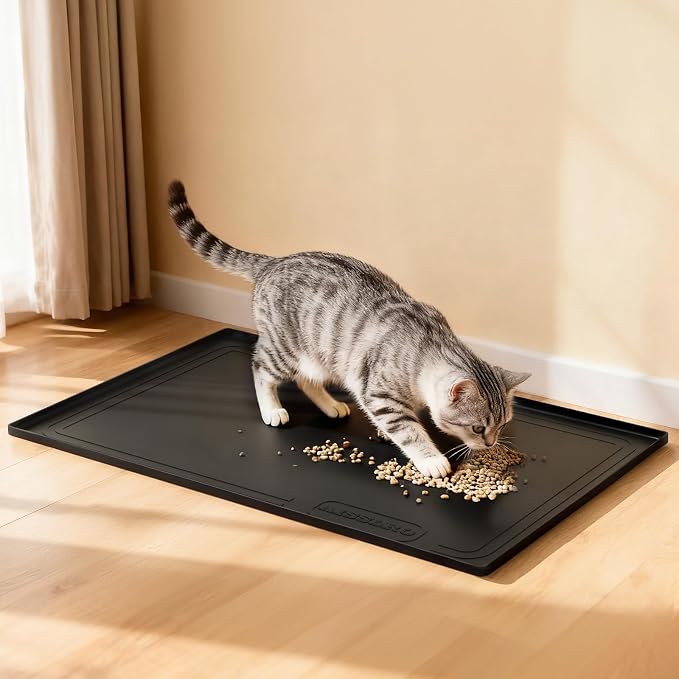 Aisslro Under Sink Mat 34" X 22", Waterproof Silicone Cabinet Organizer - Image 6