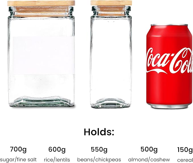 APT 1101 Glass Storage Jars - Image 5