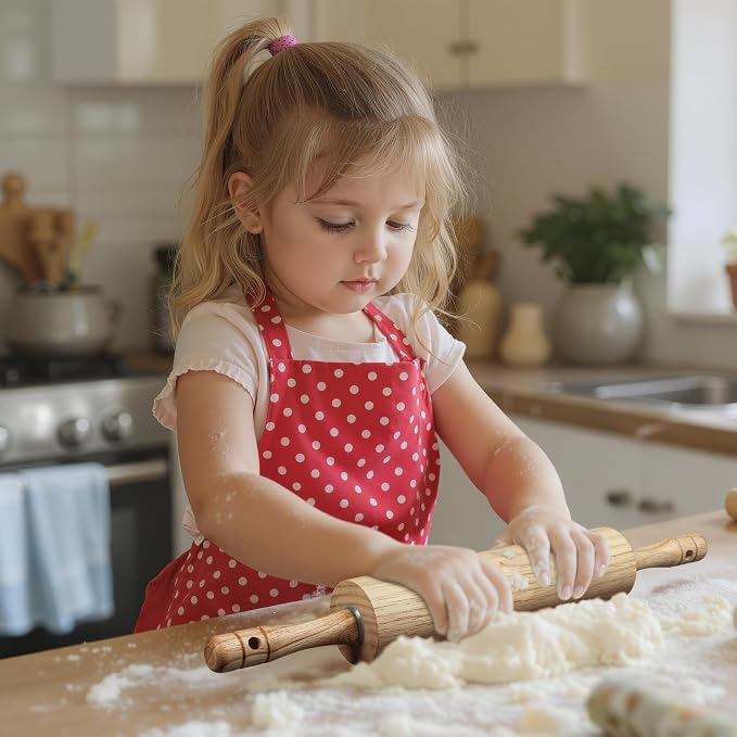 KARRYOUNG Rubber Wood Rolling Pin - Image 4