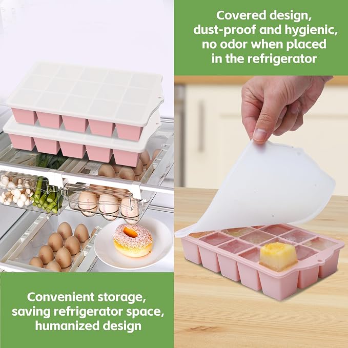 FANYITY Silicone Ice Cube Tray - Image 4