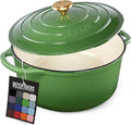 Zulay Kitchen 7.7 Quart Enameled Cast Iron Dutch Oven Pot by ZulayKitchen