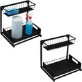 Amazon Basics L-Shape Under Sink Storage Pull Out Cabinet Organizer, by AmazonBasics