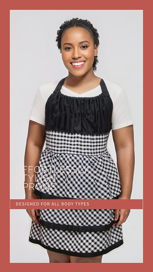 Lovely Flower Pattern Retro Aprons - Image 5