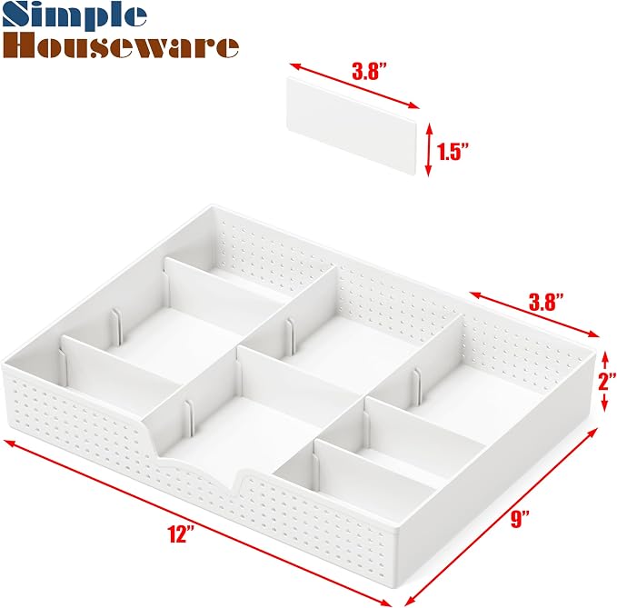 Simple Houseware Drawer Organizer Tray - Image 7