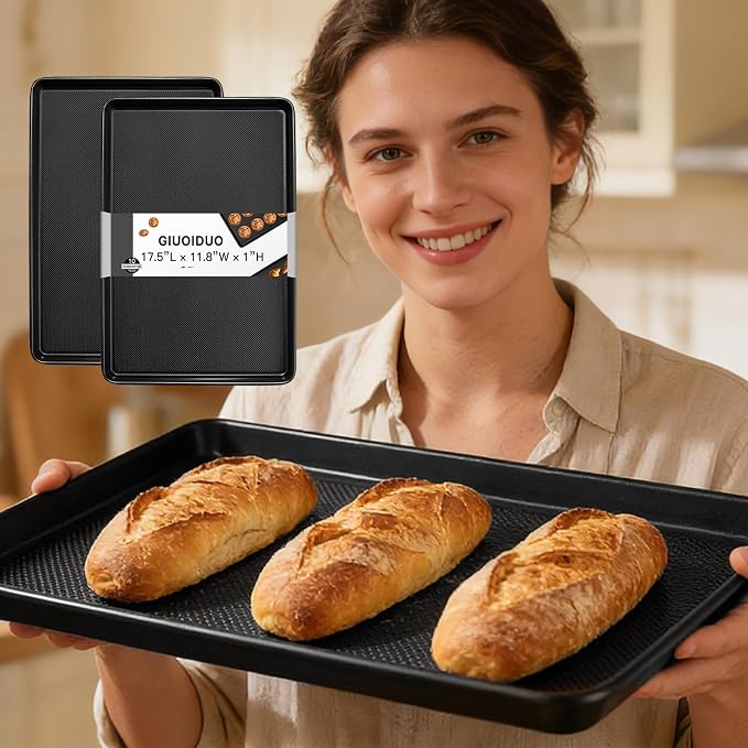 2-Pack Commercial & Home Baking Sheet Pans - Image 6