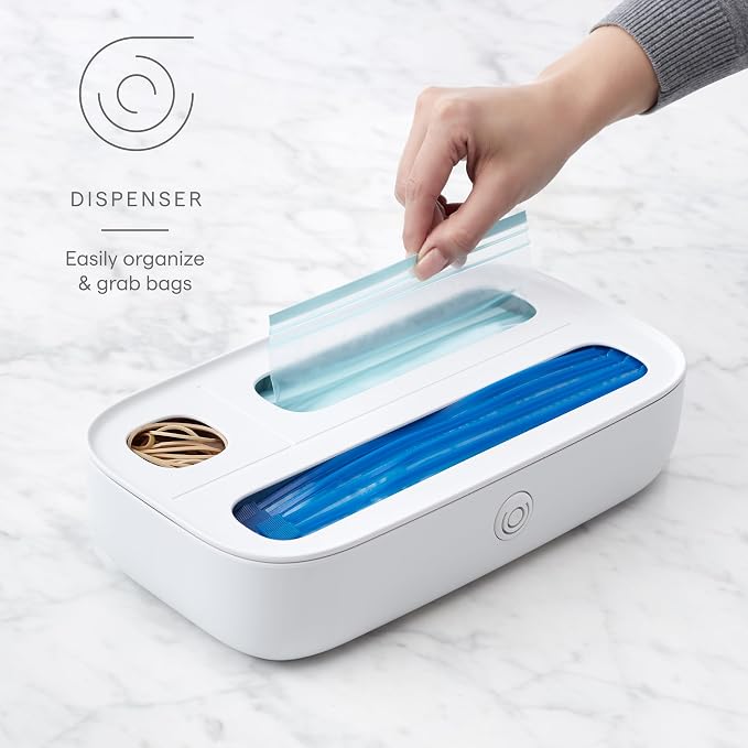 YouCopia StoraBag Drawer Food Bags Dispenser, Plastic Sandwich Bag Organizer - Image 3