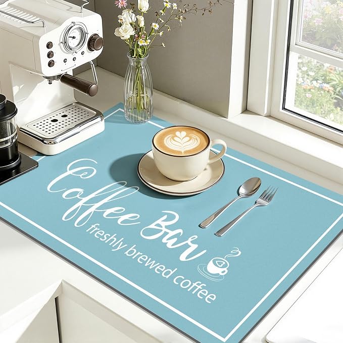 Findosom Dish Drying Mat, Cuttable Drying Mat - Image 5