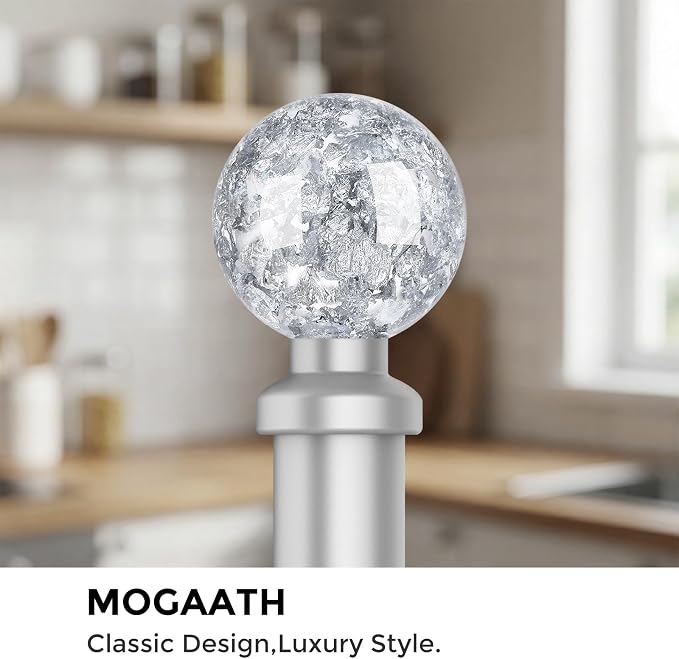 Paper Towel Holder Countertop Silver, Unique Silver Ball Decor, Brass Paper - Image 3