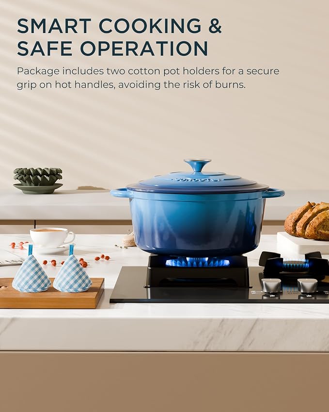 Enameled Cast Iron Dutch Oven - Image 7