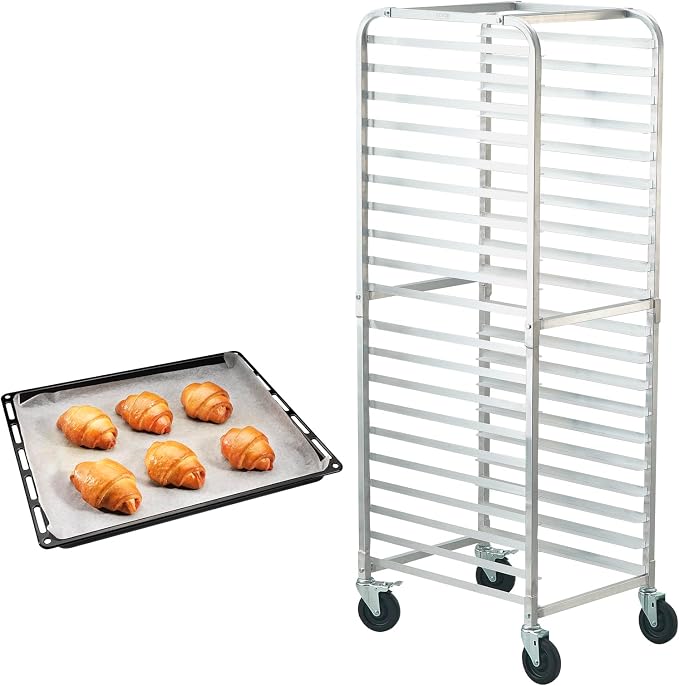 VEVOR Bun Pan Rack, 20-Tier Commercial Bakery Racks by VEVOR