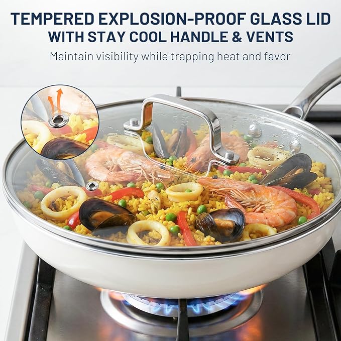 Kikcoin Non Stick Frying Pans - Image 3