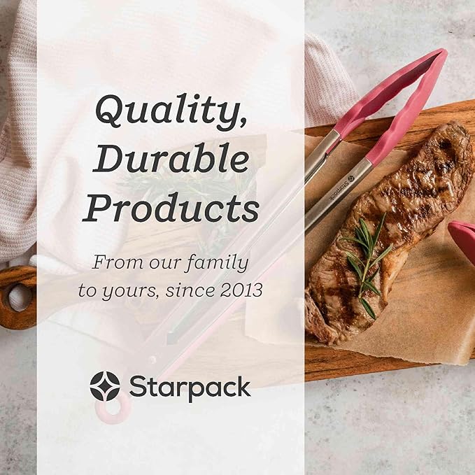 Starpack 'Get a Grip' Silicone Kitchen Tongs - Image 5