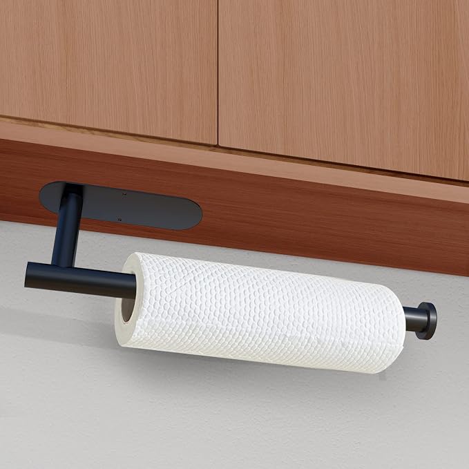 DEKAVA Paper Towel Holder Under Cabinet Wall Mount - Image 3