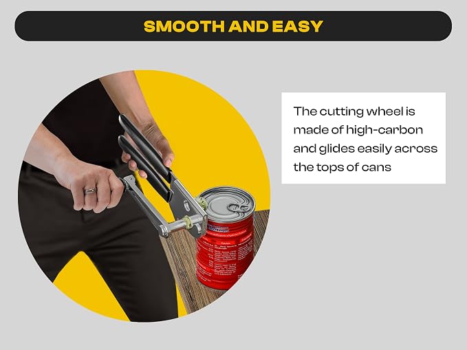 Heavy Duty Can Opener with Magnet – Commercial Can Opener Manual - Image 4