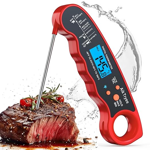 Digital Instant Read Meat Thermometer Kitchen Cooking Food Candy Thermometer by AikTryee