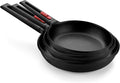 BRA COOKWARE Infinity 3-Piece Nonstick Frying Pan Set | 8, 9.5 & 11 Inch Cast by BRACookware