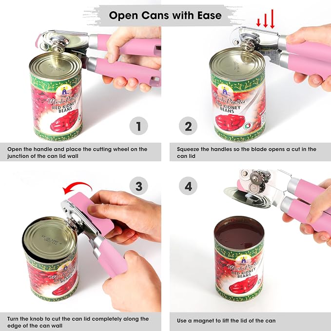 Beneno Heavy Duty Hand Can Opener Manual - Image 6