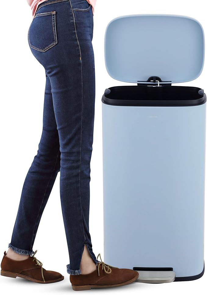 happimess HPM1006H Connor Rectangular 13-Gallon Trash Can - Image 6