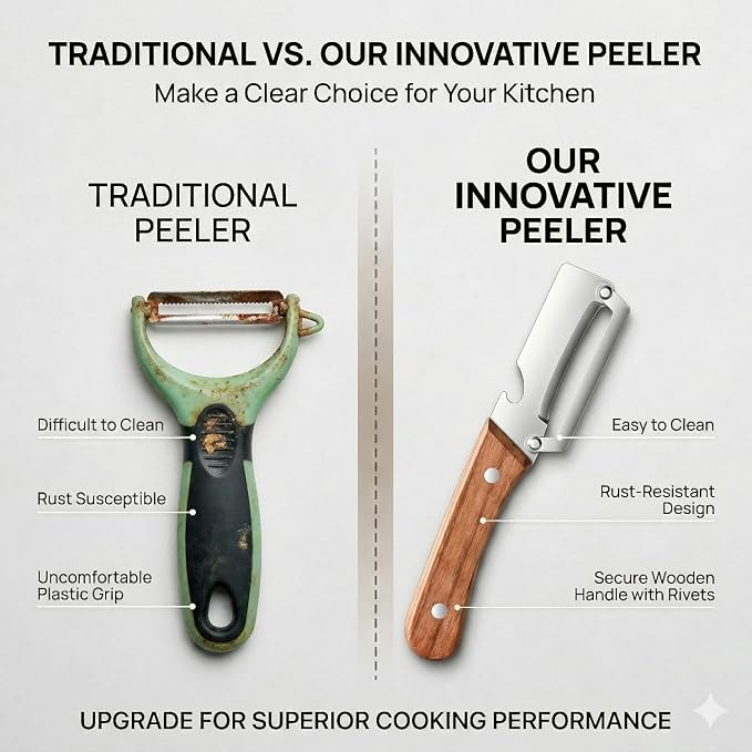 Multifunctional Vegetable Peeler - Image 4