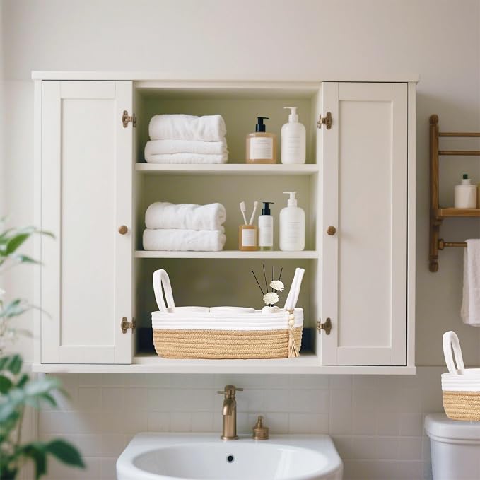 ABenkle Small Storage Basket for Toilet Tank Top - Image 5