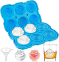 Ice Cube Tray, Mikiwon 2 inch Rose Ice Cube Trays by Mikiwon