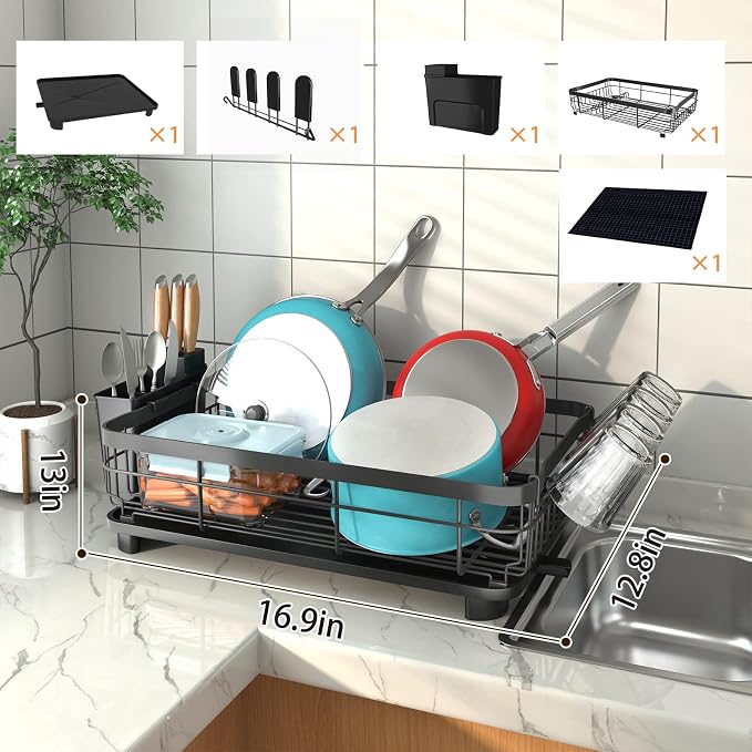 Godboat Dish Drying Rack, Dish Rack - Image 8