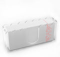 LUGUNU Clear Acrylic Napkin Holder – Scalloped Tray by LUGUNU