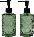 Green Glass Soap Dispenser by YYTSGG
