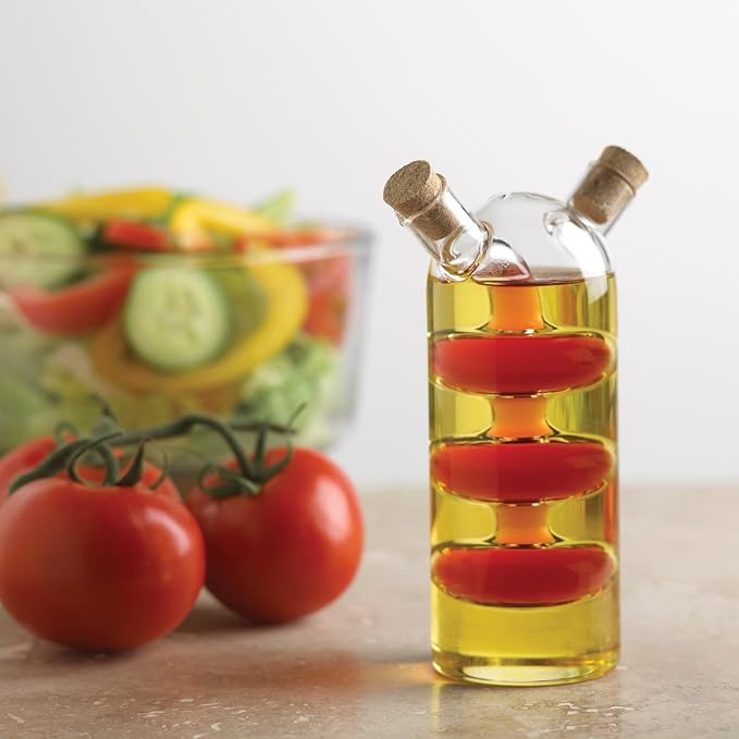 Fox Run 7053 Run Bubble Design Oil and Vinegar Bottle - Image 2