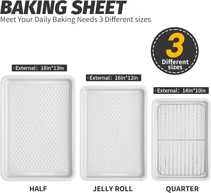 Nonstick Ceramic Baking Sheet - Image 2