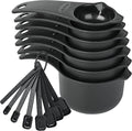 Measuring Cups and Spoons Set 15, Metric & US 7 Measure Cups & 7 Measure Spoons by Smithcraft