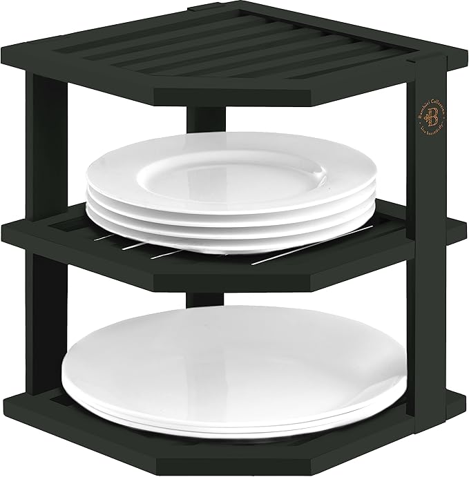 Bambüsi Plate Organizer for Cabinet by Bamb%C3%BCsi